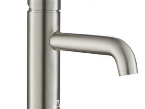 Kyloe Brushed Nickel Mono Basin Mixer