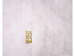Kyloe cascade Brushed brass bath Shower