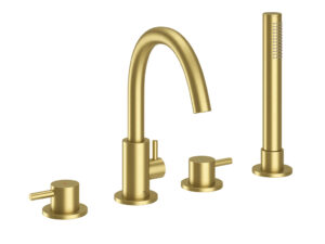 OIR 4 HOLE BATH SHOWER MIXER & KIT