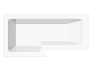 L Shaped Shower Bath