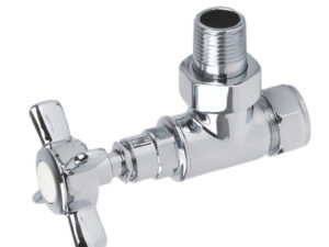 Traditional Chrome Angled Valve
