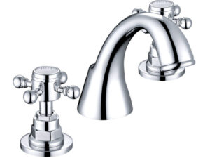Georgia Deck 3 Hole Bath Shower Mixer