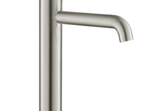 Kyloe Brushed Nickel Tall Basin Mixer