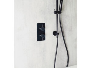Kyloe Glide Matt Black Bath Shower Mixer