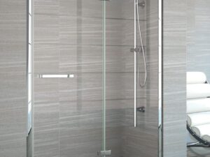 8 Series Frameless Hinge & Inline Door
