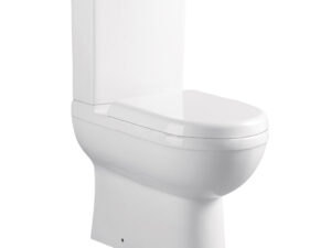 REFINE FULLY ENCLOSED TOILET PAN, CISTERN & SOFT CLOSE SEAT