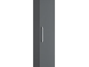 EZRA 1 DOOR WALL HUNG TALL BOY LEAD GREY