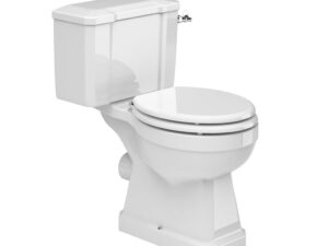 ADARE OB TOILET PAN, CISTERN & WOODEN SOFT CLOSE SEAT