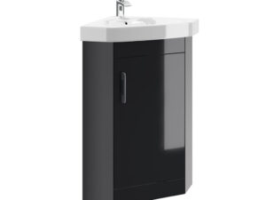 CASI 1 DOOR CORNER FLOOR UNIT ANTHRACITE