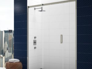 Arysto 10 3 Panel Sliding Door Chrome