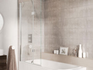 Innov 8 Outward Folding Bath Screen