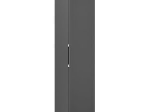 ALOR 1 DOOR TALL BOY CHARCOAL SUPERMATT – REVERSIBLE