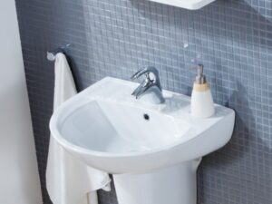 President Basin 55cm & Semi Pedestal