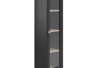CALEDON 1 GLASS DOOR MIDI BOY GRAPHITE ASH – REVERSIBLE