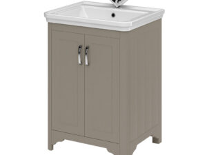 WESTMINSTER 600MM 2 DOOR FLOOR UNIT GREY