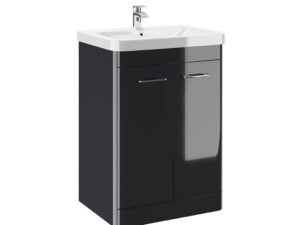 CASI 600MM 2 DOOR FLOOR UNIT ANTHRACITE